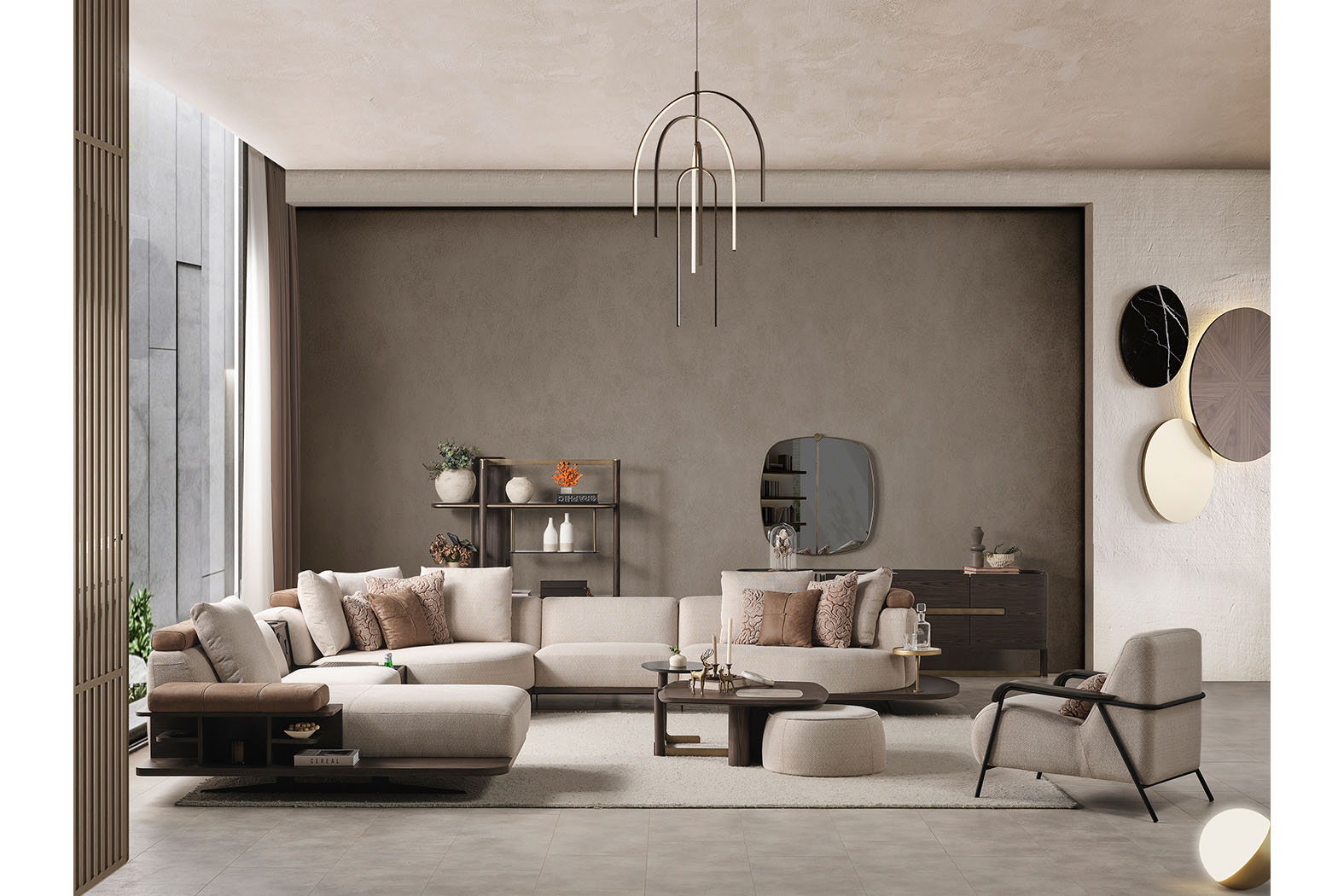 West Kollu Sehpalı Modül